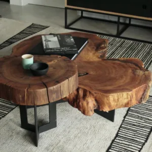 Three Faced Jagged Edge Coffee Table
