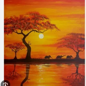 16 × 20 inches Artwork